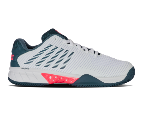 K-Swiss Hypercourt Express 2 Clay (White/Stargazer/Neon Blaze)