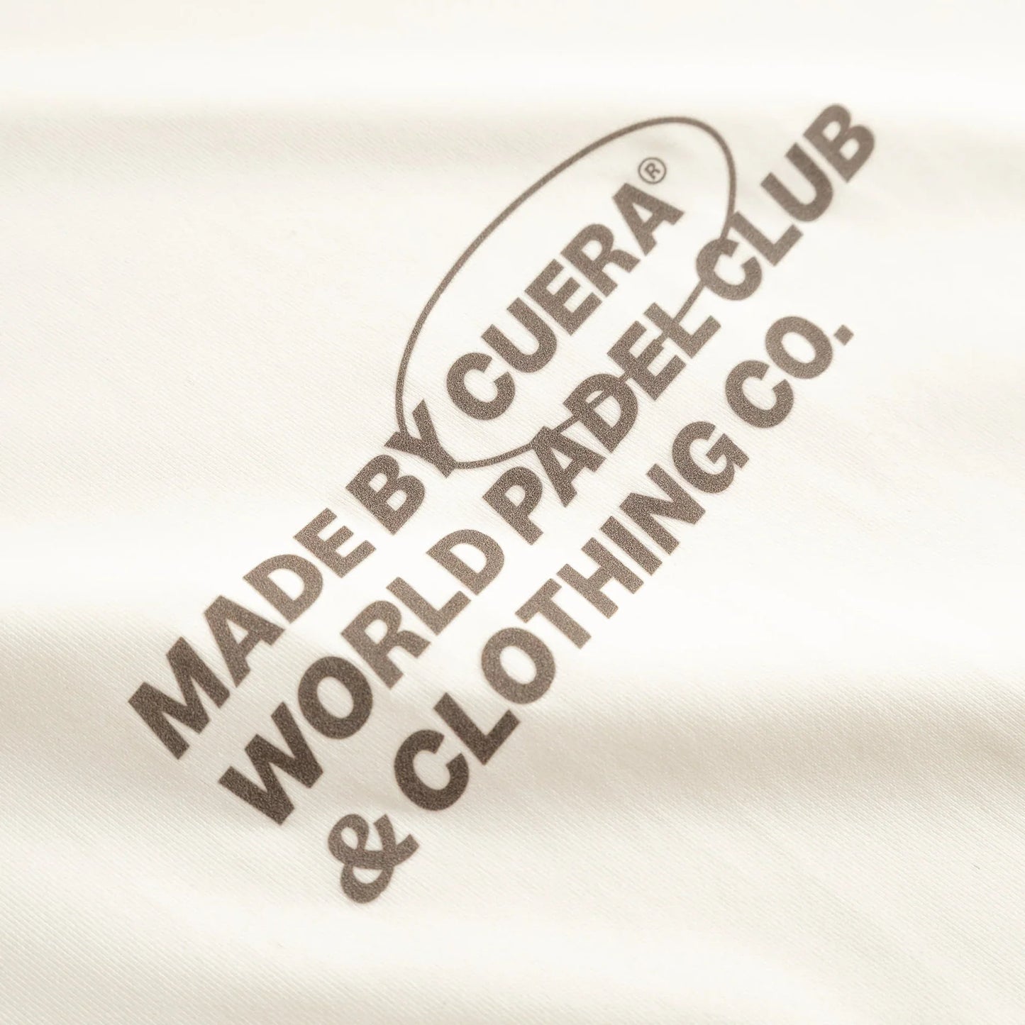 Cuera Active WPC Light Weight T-shirt (Off White/Walnut)