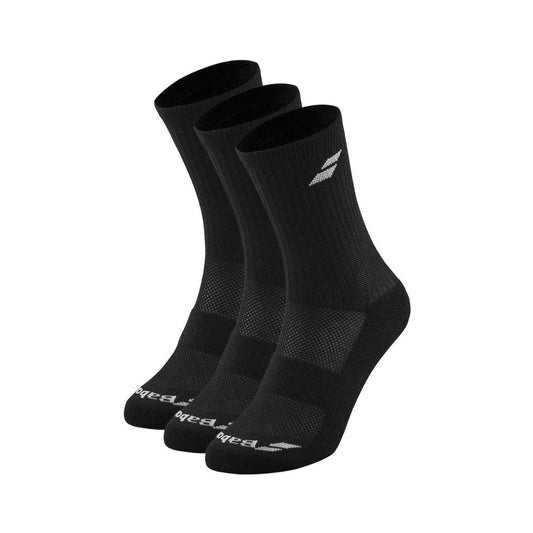 Babolat Logo Socks 3 Pairs Black