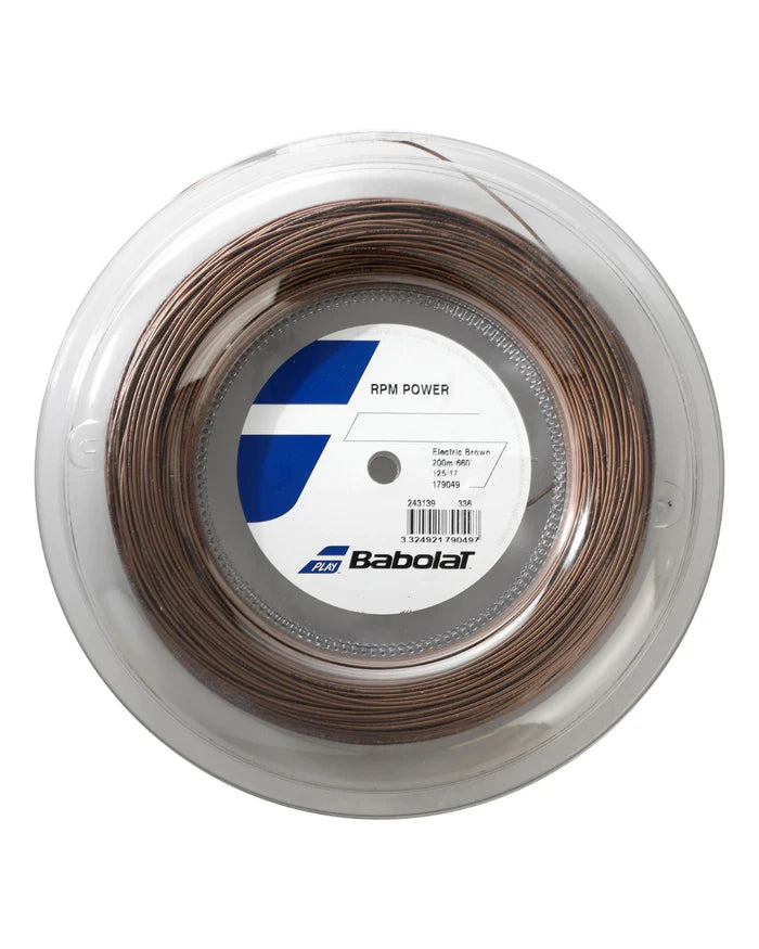 Opstrengning med Babolat RPM Power