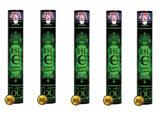 5 rør RSL Classic fjerbolde