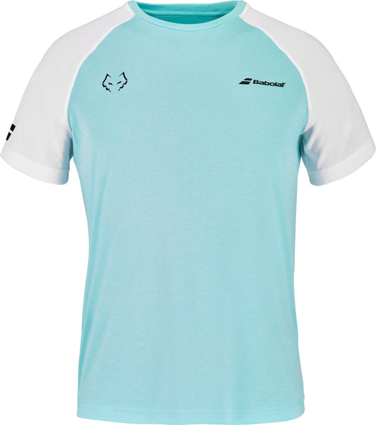 Babolat Crew Neck Tee Juan Lebron (Angel Blue/White)