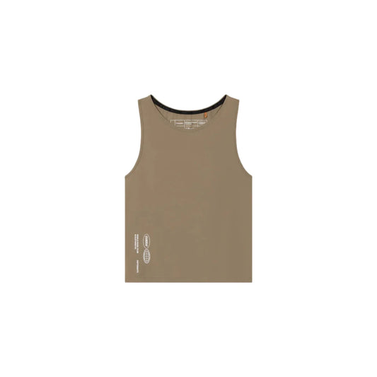 Cuera Oncourt Cropped Tank Top (Walnut)