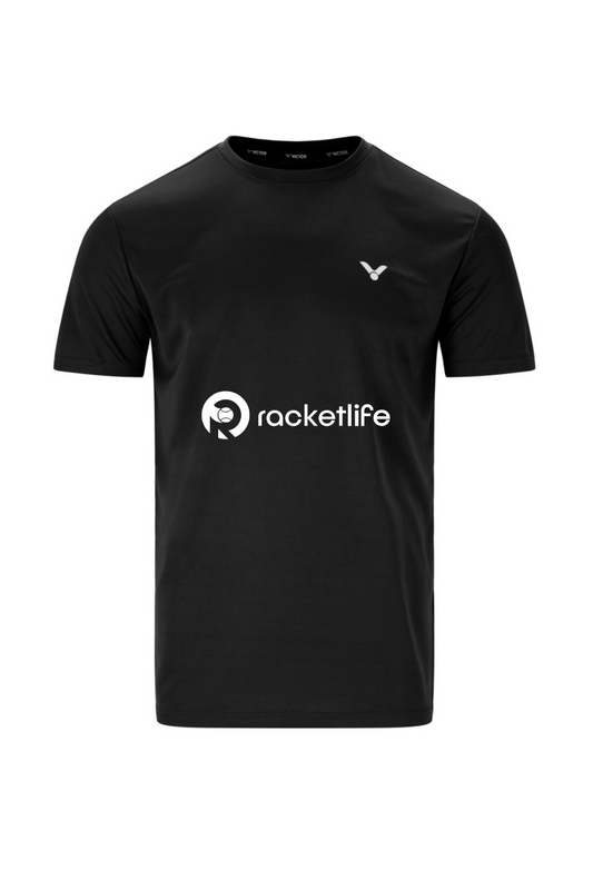 Racketlife x Victor T-shirt (Sort)
