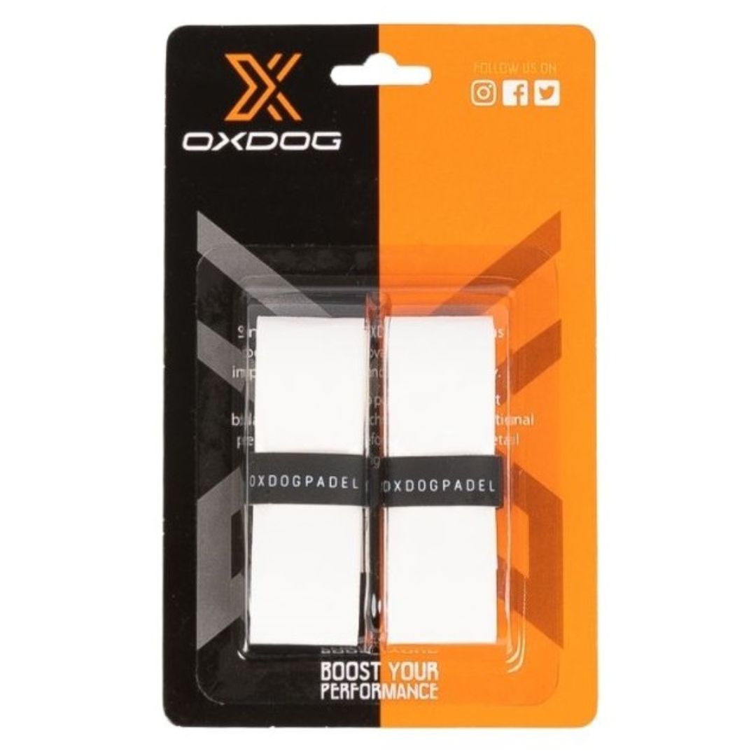 Oxdog Supertech Overgrip (2-pak, hvid) padellife
