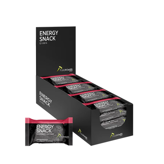 PurePower Energy Snack Hindbærsmag (1 stk af 60 gram)
