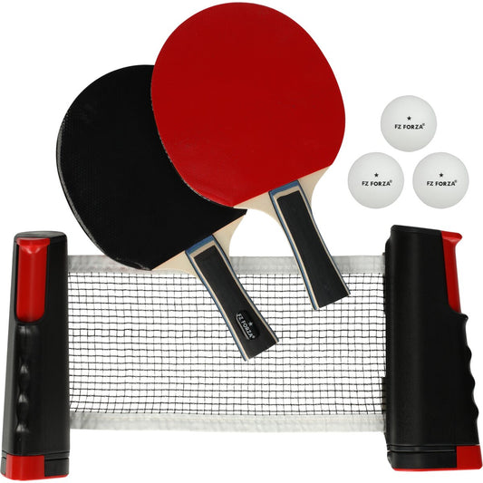 FZ Forza FZ Bordtennissæt 1-star (1 net, 2 bat + 3 bolde)