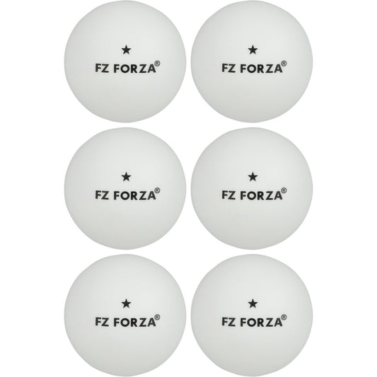 FZ Forza Amaze 1-star Bordtennisbolde (6-pak)