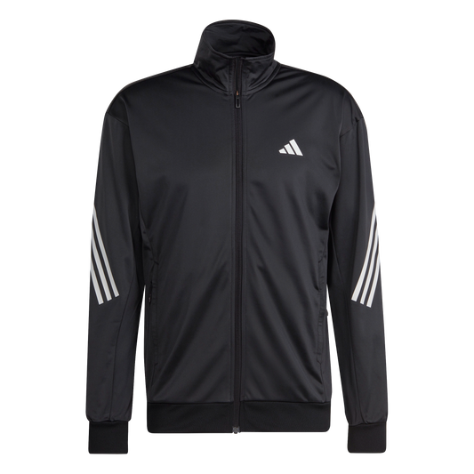 Adidas 3-Stripe Knitted Jacket (Sort)