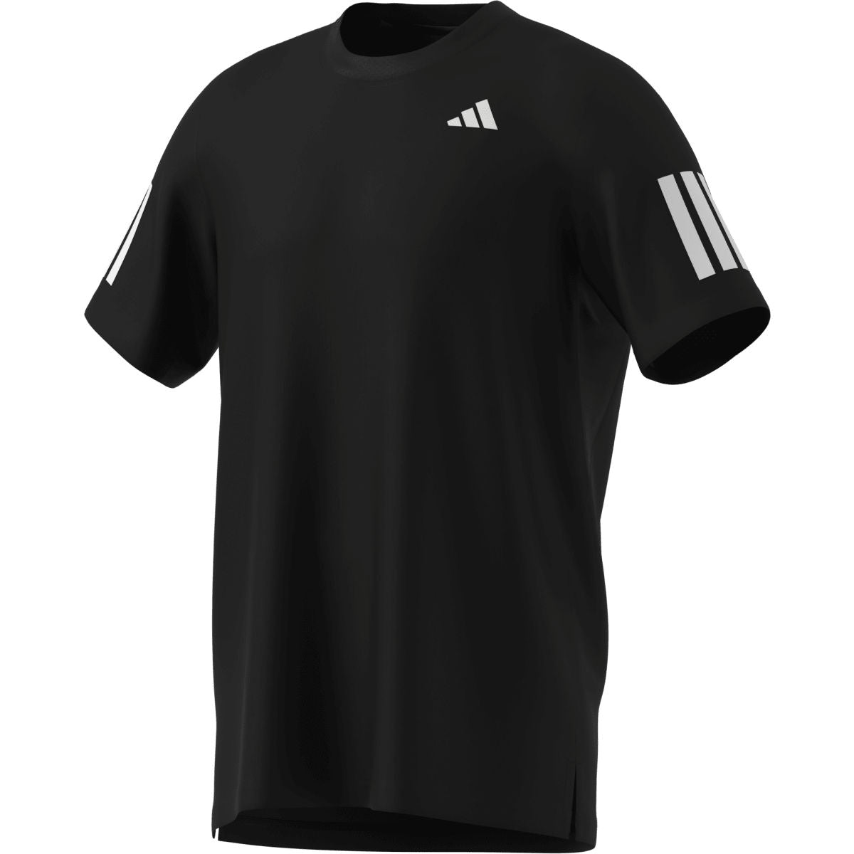 Adidas Club 3-Stripe Tee (Black)