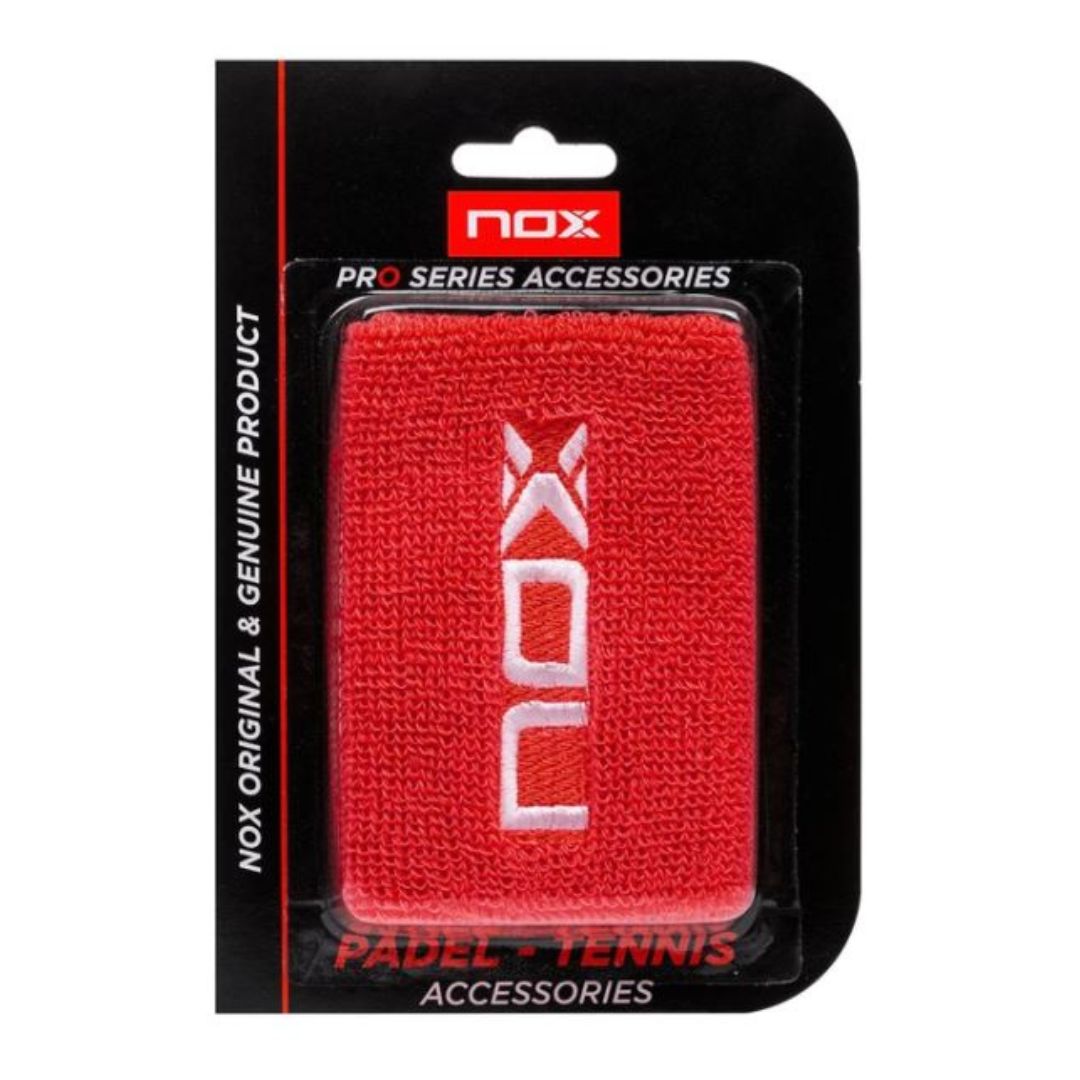 Nox Wristband 2-pak (Rød) padellife