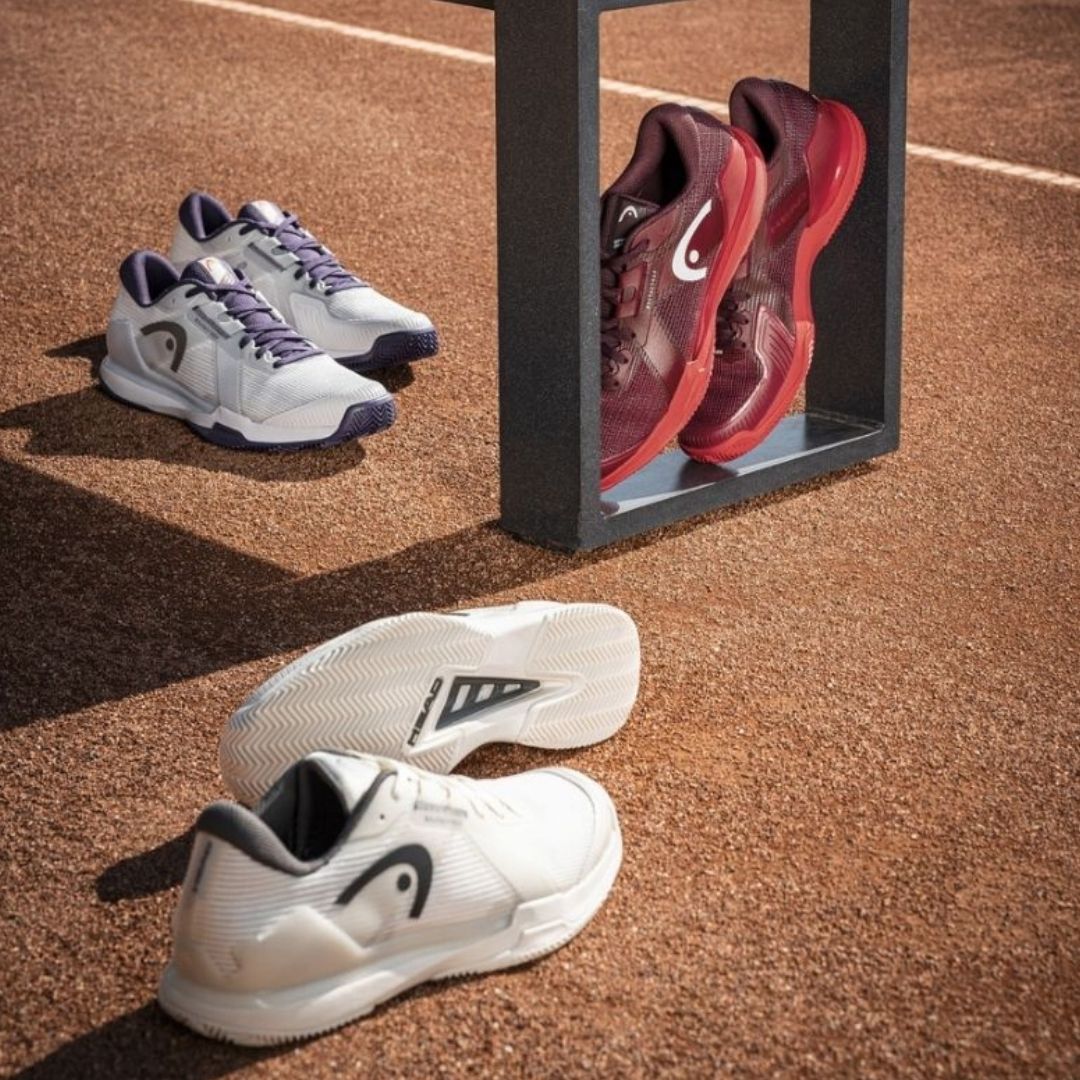 Head Sprint Pro 4.0 Clay Men (Chalk White/Dark Grey)