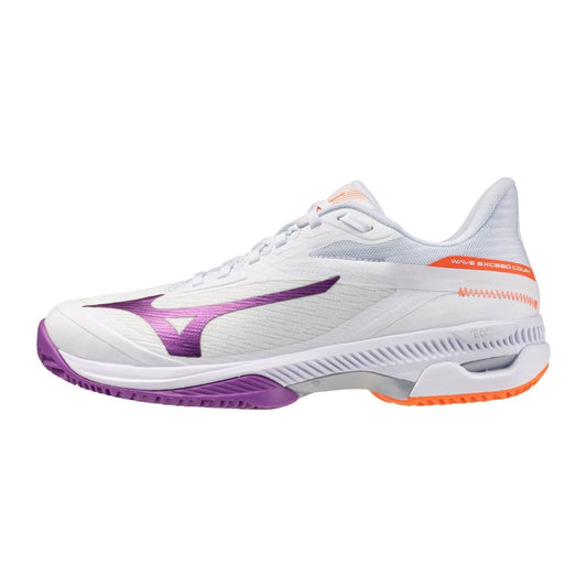Mizuno Wave Exceed Court CC (W) (White/Dahlia/Lava Orange)