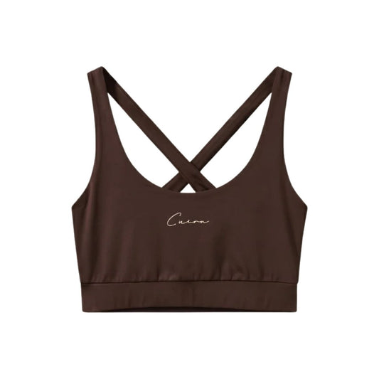 Cuera Oncourt Soft Bra Top (Dark Brown)
