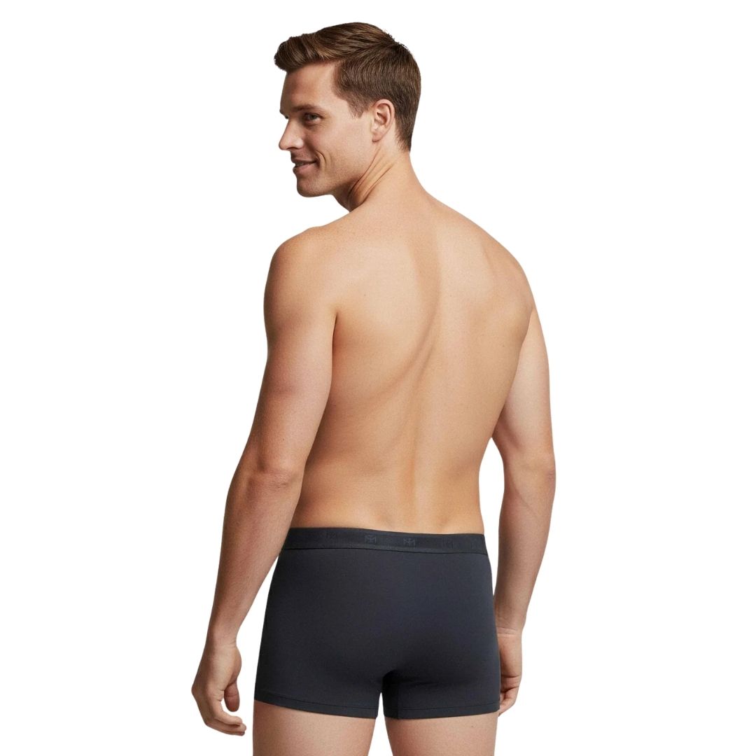Impetus Plain Boxershorts (2-pak, Green+Navy Blue)