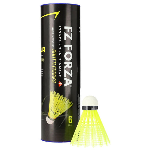 FZ Forza NS Tour badmintonbolde (6 stk., Yellow)