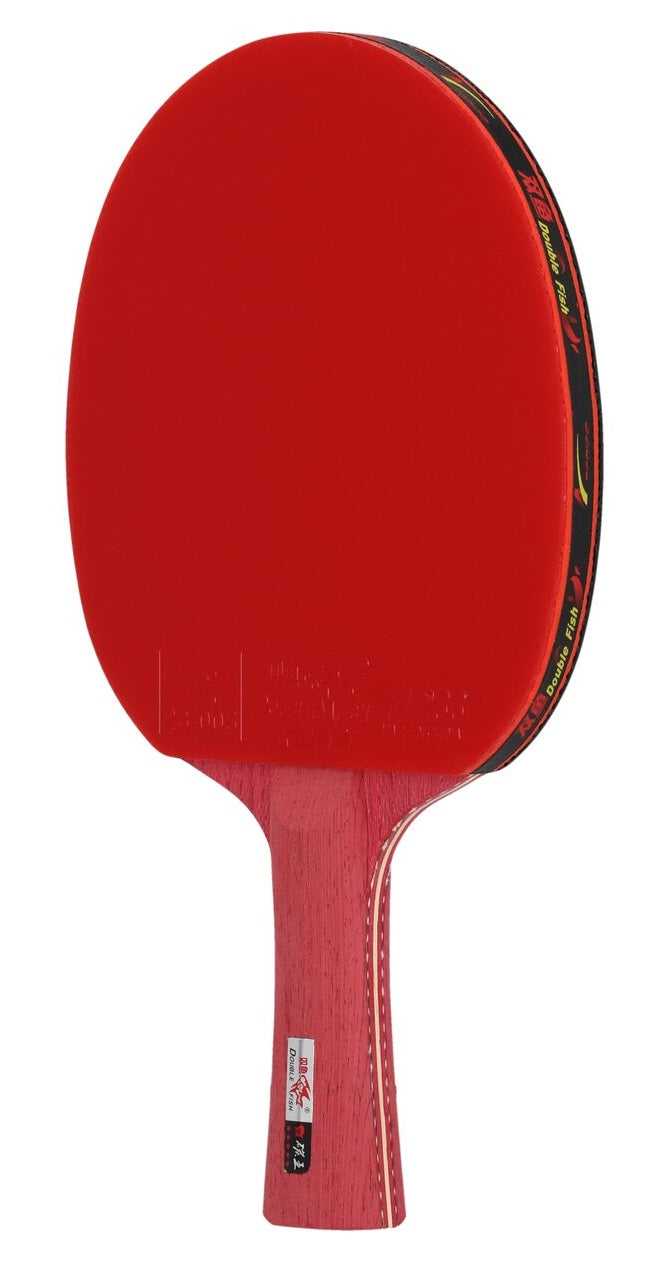 Double Fish Red Carbon King 5 Star Bordtennisbat