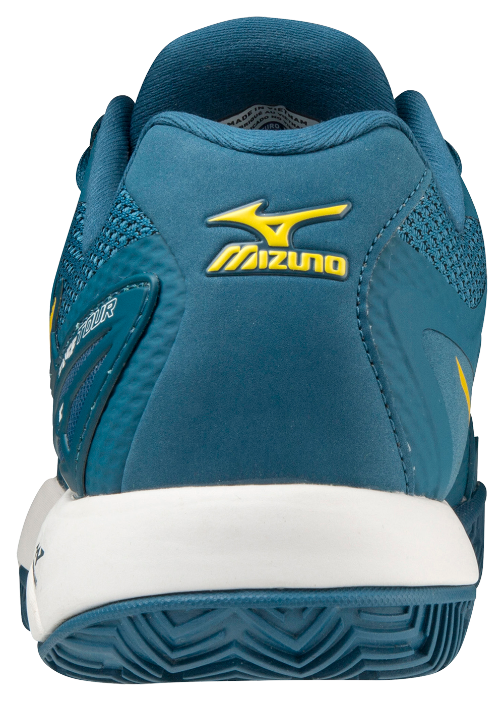 Mizuno Wave Intense Tour 5 CC Padelsko (Mens, Petroleum Grøn) - Padellife.dk