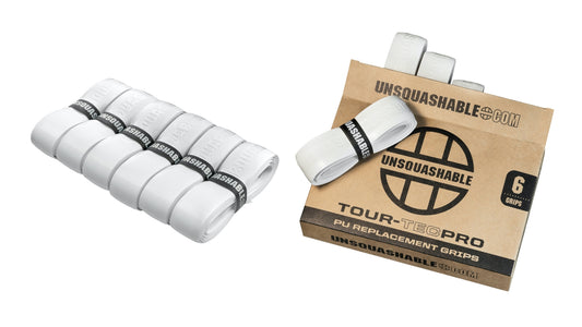 6 stk. Unsquashable Tour-Tec Pro PU Grip
