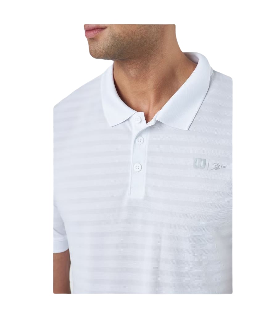 Wilson Bela Stripe Polo Ii (White)