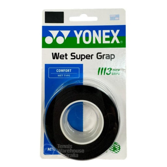 Yonex Super Grap 3-pak (Sort) padellife