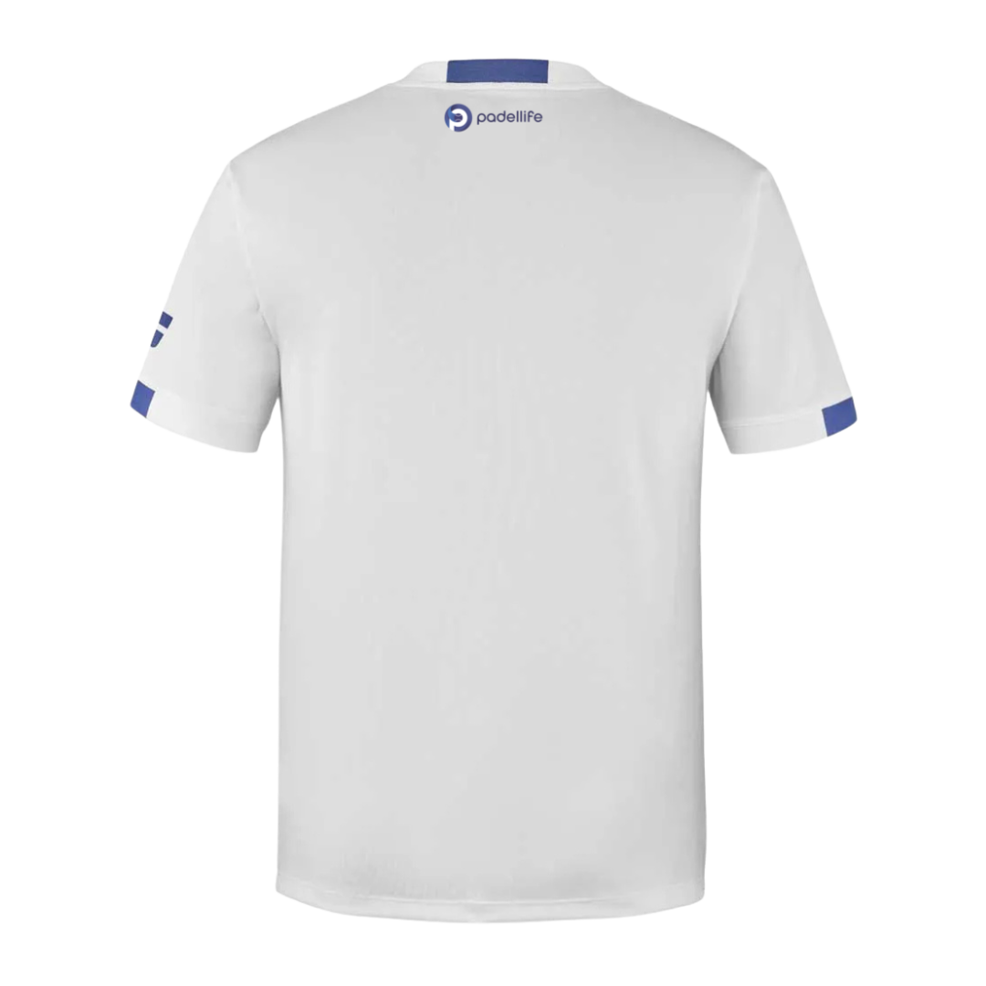 Babolat x CBS Padel - Play Crew Neck Tee Hvid