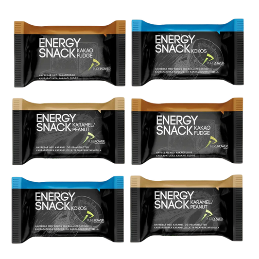 Mix & Match 6 stk PurePower Energy Snacks