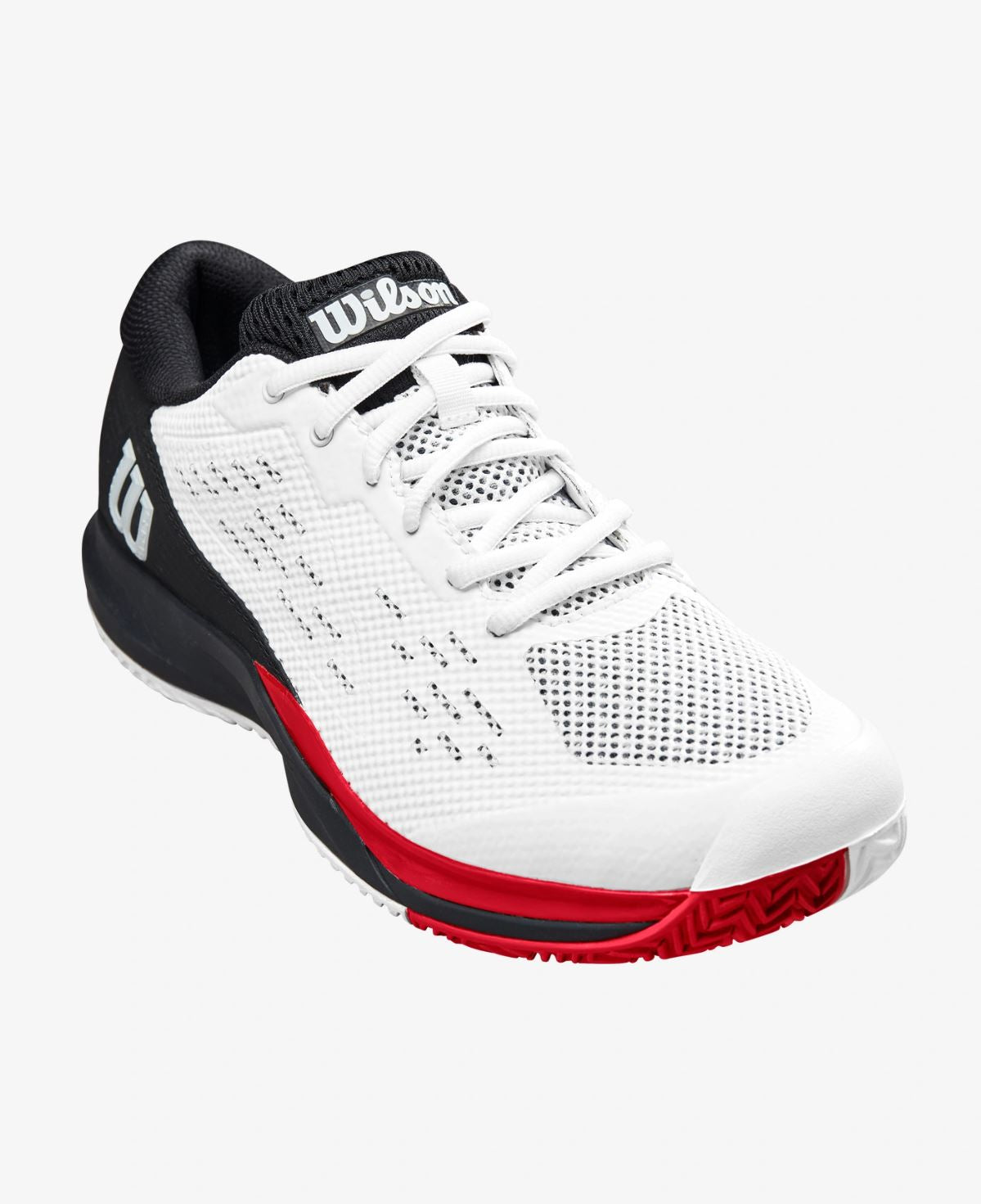Wilson Rush Pro Ace Men's Tennissko (White/Black/Poppy Red)