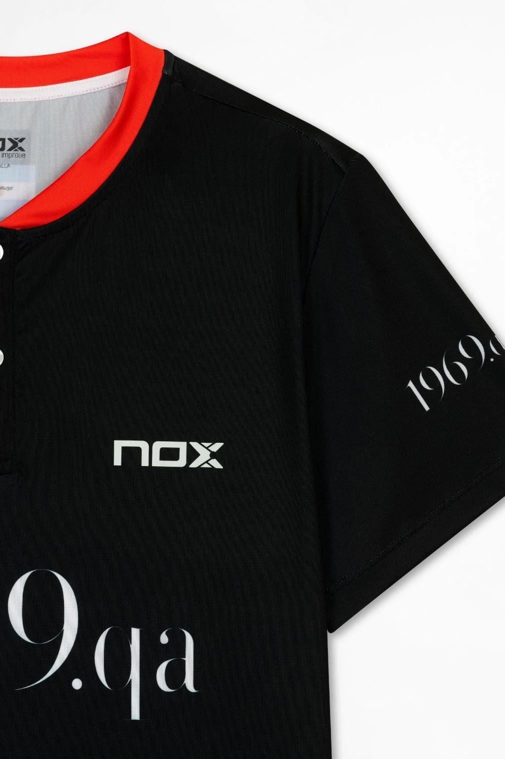 Nox Agustin Tapia Official Padel T-Shirt 2022/23 (Sort)