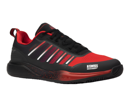 K-Swiss Ultra Court Padelsko (Black/Anthracite/Sanyo Red) - Padellife
