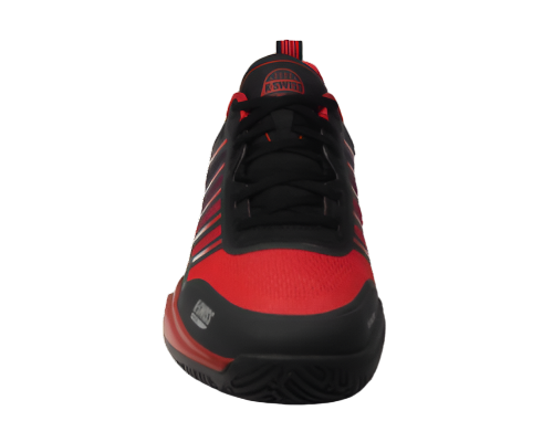 K-Swiss Ultra Court Padelsko (Black/Anthracite/Sanyo Red) - Padellife