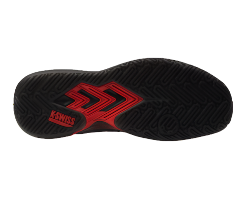 K-Swiss Ultra Court Padelsko (Black/Anthracite/Sanyo Red) - Padellife