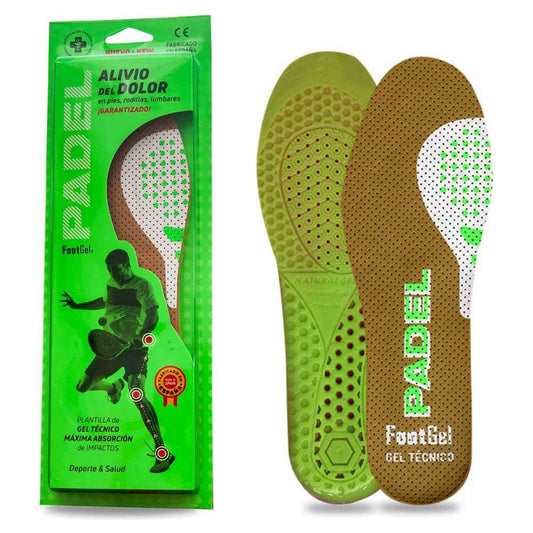 Footgel Padel Pain Relief Indlægssåler - Padellife.dk