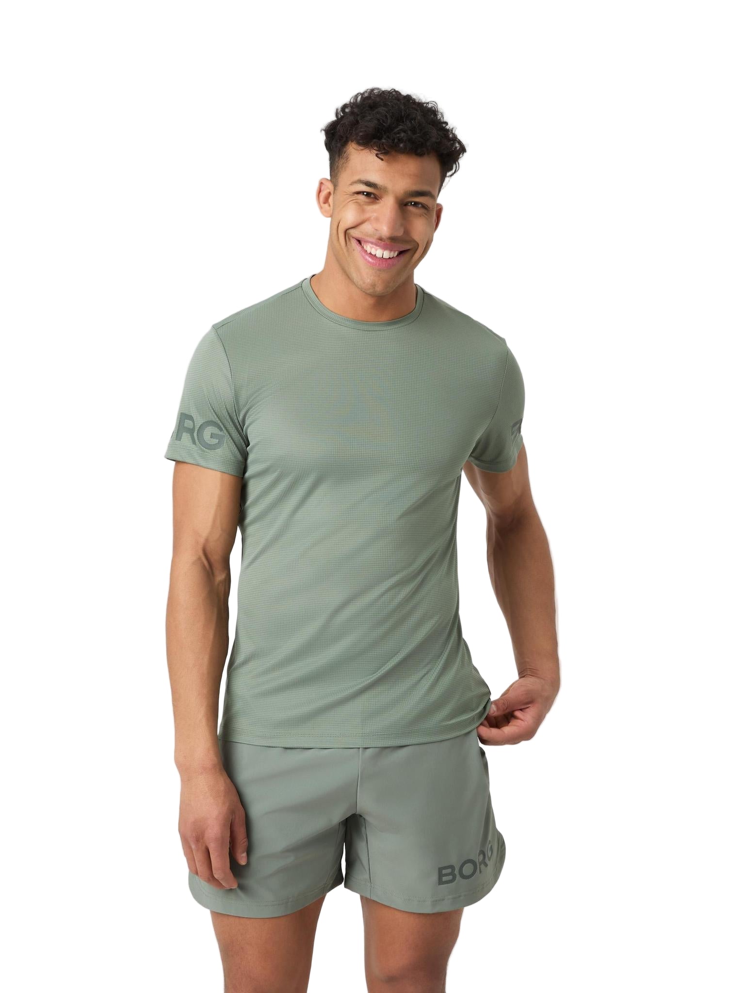 Björn Borg Borg Light T-Shirt (Agave Green) | Padellife – Racketlife