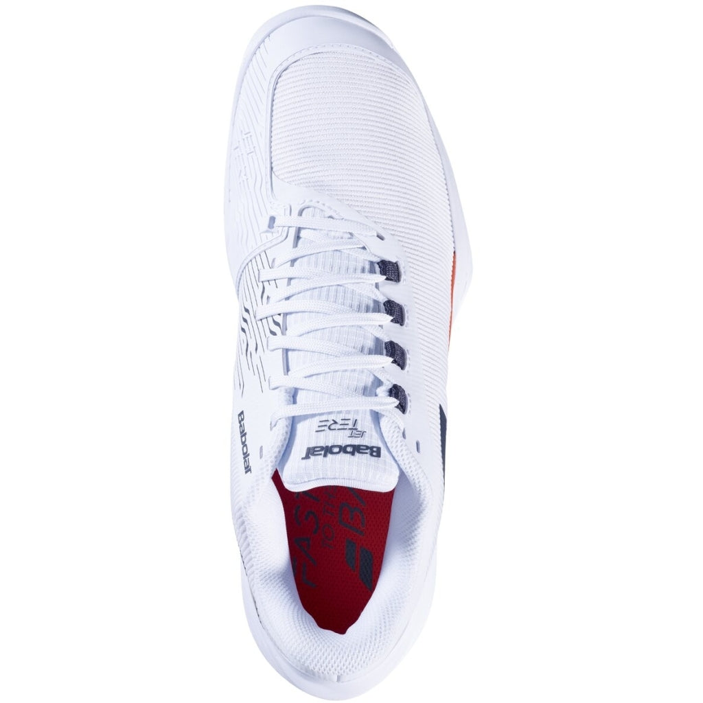 Babolat Jet Tere 2 All Court Men Tennissko (White/Strike Red)