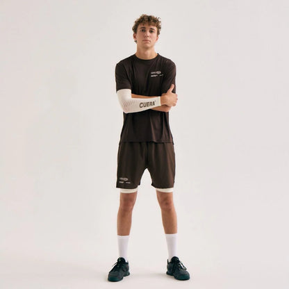 Cuera Oncourt Airy Logo T-shirt (Dark Brown)