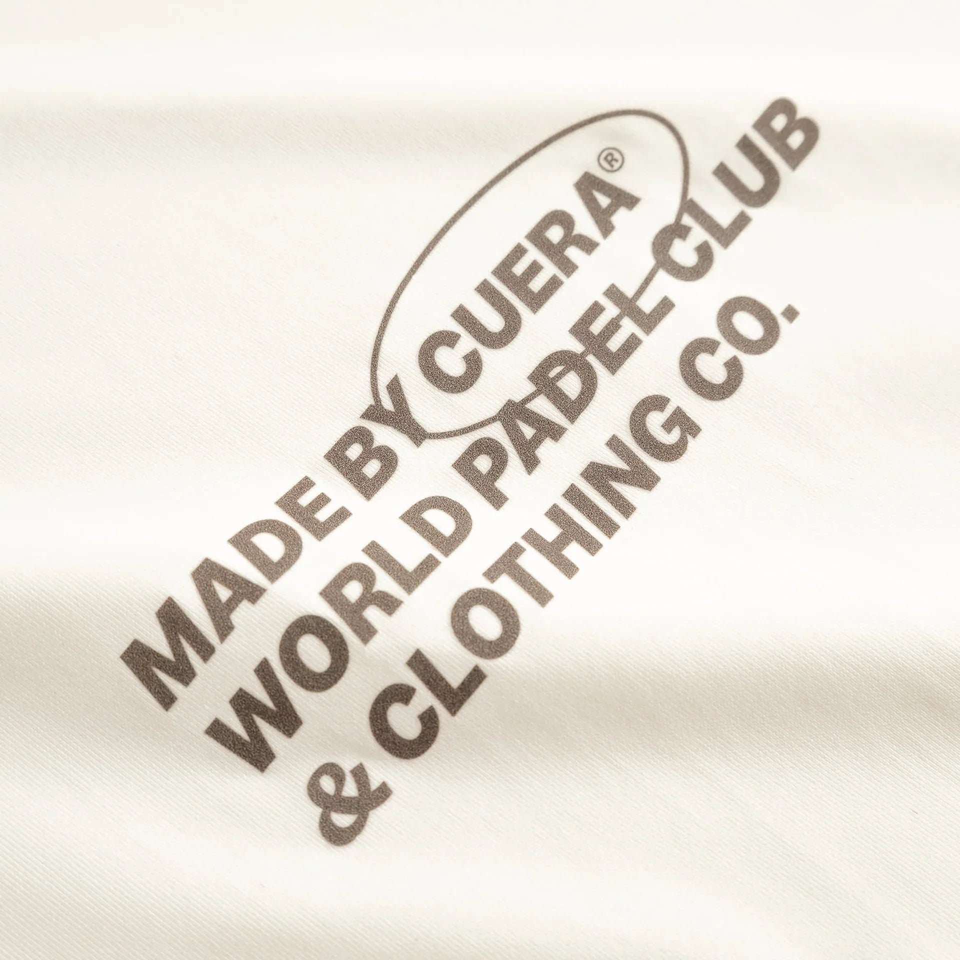 Cuera Active WPC Light Weight T-shirt (Off White/Walnut)