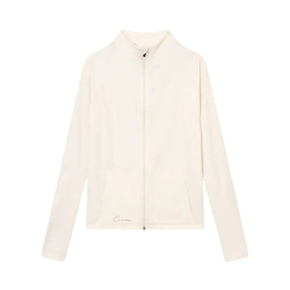 Cuera Active Zip Cardigan (Off White)