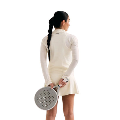 Cuera Active Zip Cardigan (Off White)