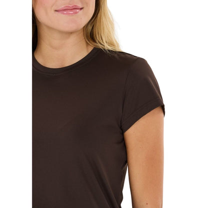 Athlecia Almi V2 W S/S Tee (Chocolate Torte)
