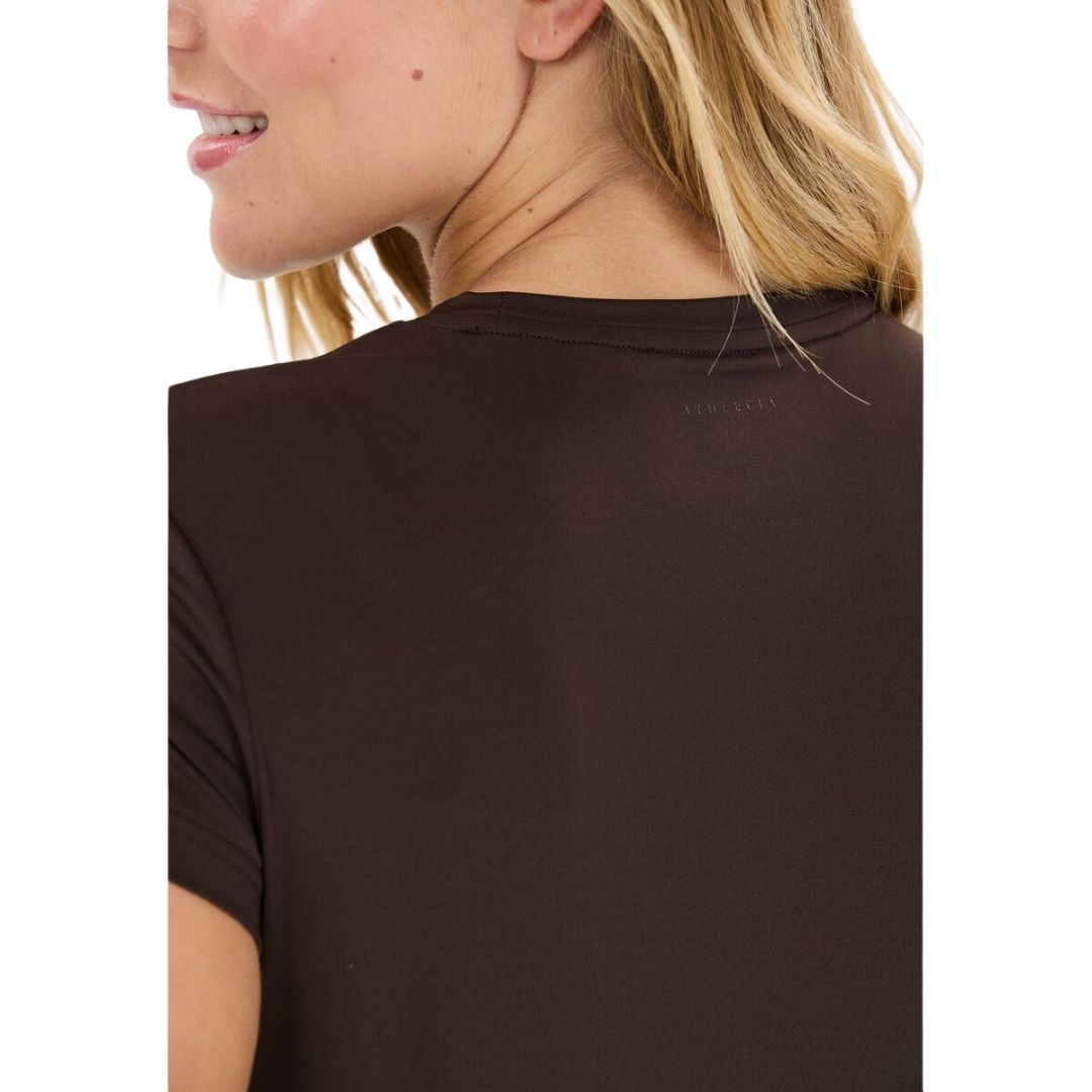 Athlecia Almi V2 W S/S Tee (Chocolate Torte)