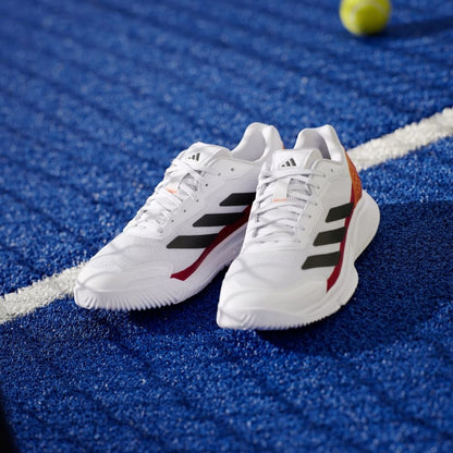 Adidas Courtquick Men (Cloud White/Core Black/Lucid Orange)