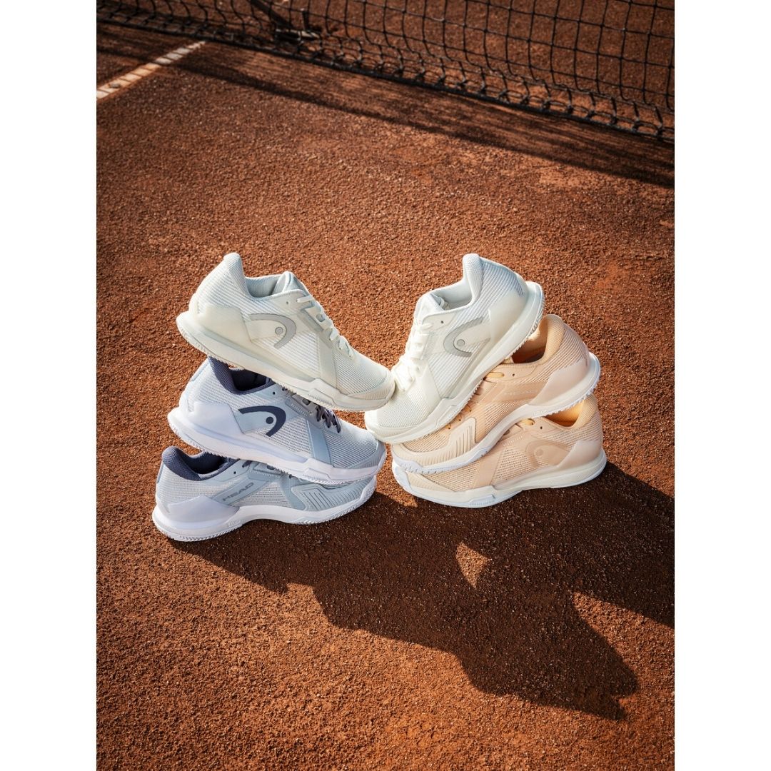 Head Sprint Pro 4.0 Clay Women (Chalk White/Light Grey)