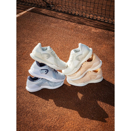 Head Sprint Pro 4.0 Clay Women (Chalk White/Light Grey)
