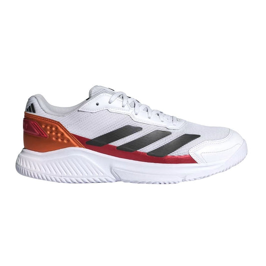 Adidas Courtquick Men (Cloud White/Core Black/Lucid Orange)