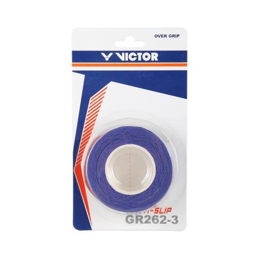Victor GR262-3 Overgrips (3-pak, Purple)