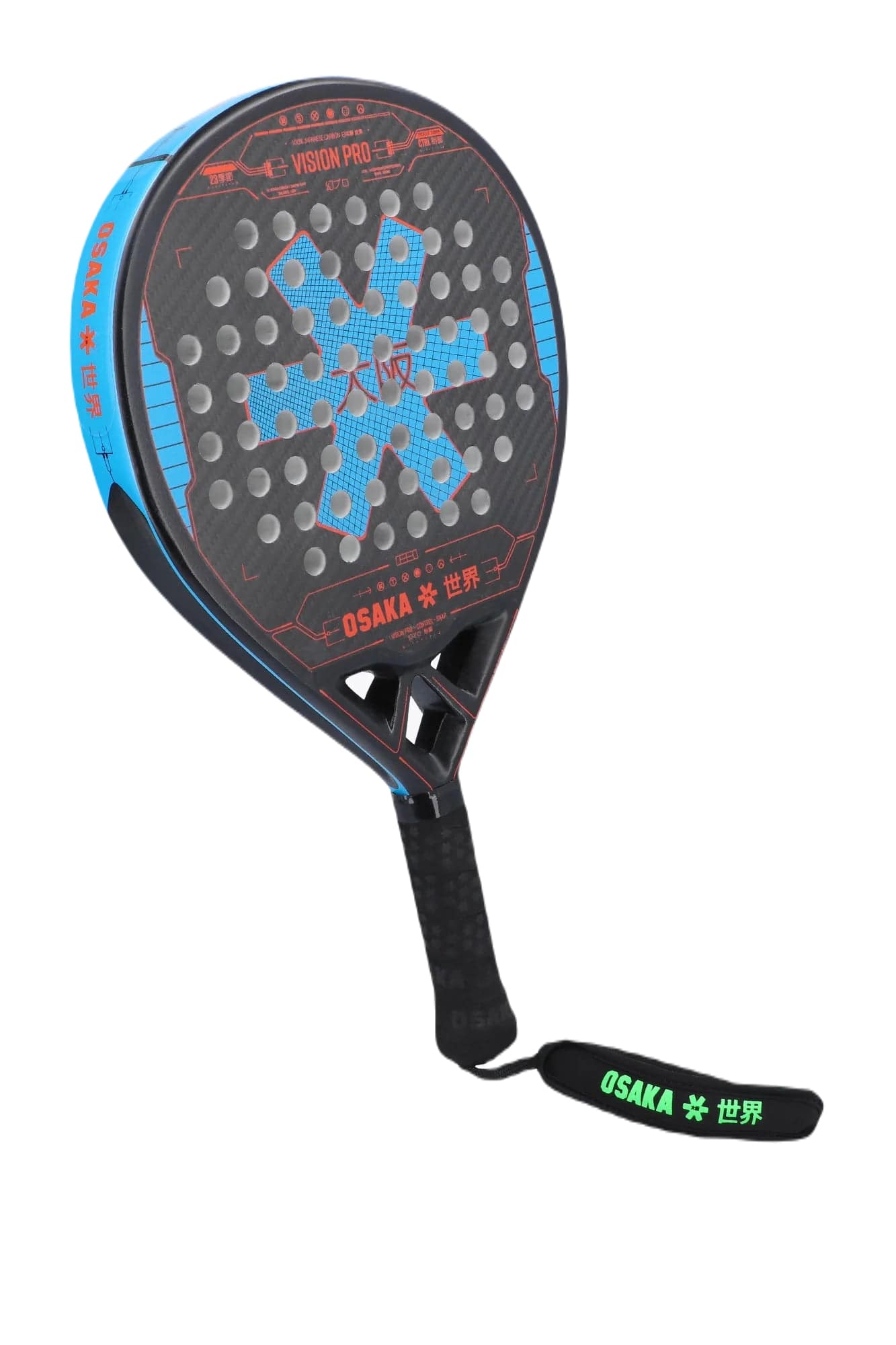 Osaka Vision Pro Control Snap 2023 Padelbat (Blue)