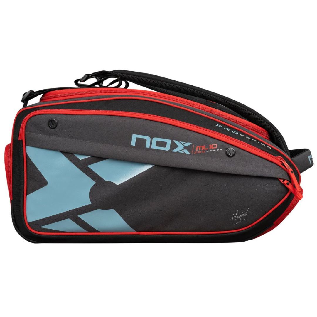 Nox ML10 Competition XL Compact Padeltaske (Black/Red) padellife 