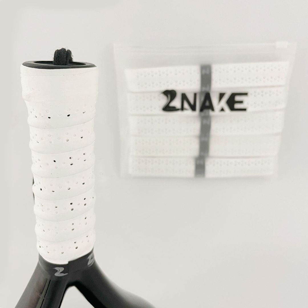 Znake Viper Padel Overgrips (5 stk., Hvid) padellife