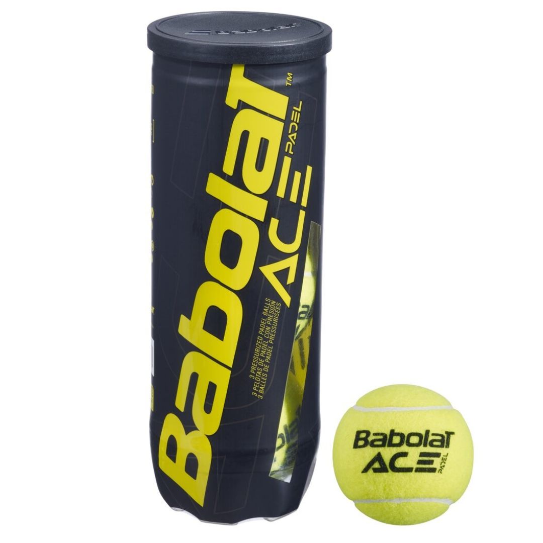 Babolat Ace padelbolde (3 stk.) padellife